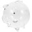 De Dinheiro Transparente Forma Porquinho Para Crianças 8