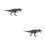2 Unidades De Dinossauros De Animais Para Decoração 6