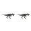 2 Unidades De Dinossauros De Animais Para Decoração 5