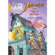 Jake and Jen in the Night of the Ninja by Chris Bradford Paperback Boo