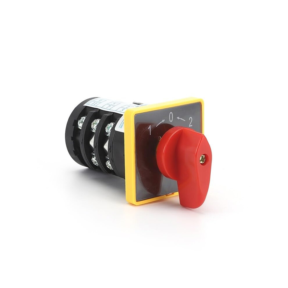 10A 3Pole Cam Changeover Momentary Reversing Switch 12Screw Terminals Reset Combination Switch 3Position 9323874288901