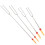 4pcs Extendable Marshmallows Roasting Stick BBQ Tools Stainless Steel Forks 4