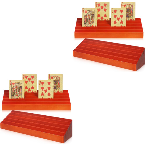4 Unidades Suporte Para Base Baralho Bridge 2