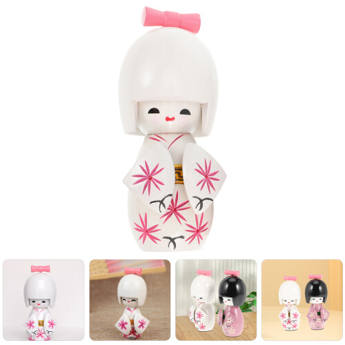 Asiática Com Kimono Japonês Decoração Sushi 2