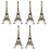 6 Unidades Miniatura Da Torre Eiffel Vintage De Edifício 5
