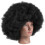 Afro Perücke Kurze Lockige Schwarze Hitzebeständig 9