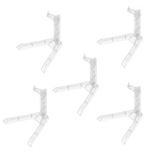 5 Espositori Per Figure Con Base Da Montare