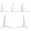 5 Espositori Per Figure Con Base Da Montare 10