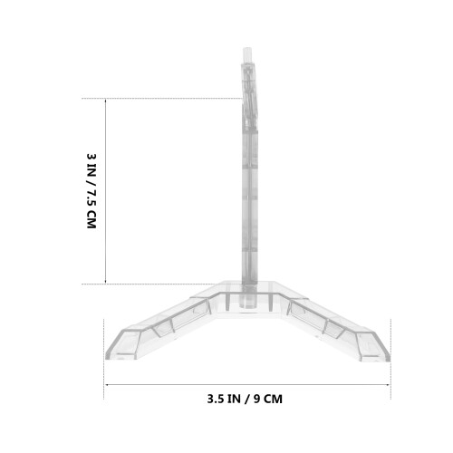 5 Espositori Per Figure Con Base Da Montare 2