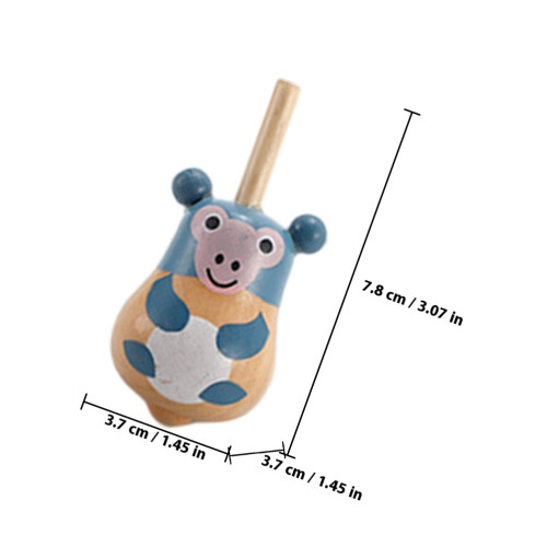 8 Unidades Brinquedo Animal Chinês Pião 1