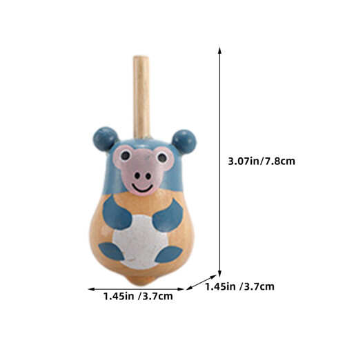 8 Unidades Brinquedo Animal Chinês Pião 2