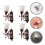 4Pcs De Luminária De Parede Miniatura Para De 10