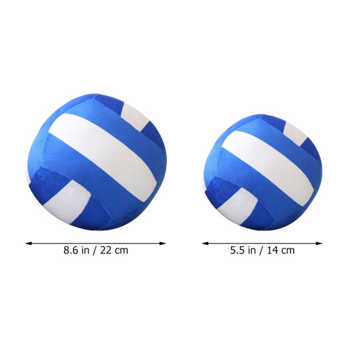 2 Unidades Bola De Voleibol Artificial Pelúcia 1