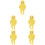 5 Statuine per Tavolo Sabbia Micro Paesaggio 8