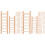 80 Pezzi Scale Miniature In Legno Per Decorazioni Micro Paesaggio 4