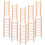 80 Pezzi Scale Miniature In Legno Per Decorazioni Micro Paesaggio 3