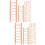 80 Pezzi Scale Miniature In Legno Per Decorazioni Micro Paesaggio 9
