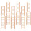 80 Pezzi Scale Miniature In Legno Per Decorazioni Micro Paesaggio 2