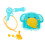 One Set Backpack Beach Summer Spray Toy 6
