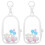 2 Unidades Bolsas Transparentes Pvc Para Con 11