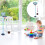 Mini Basketball 1 Set Table Basketball Game Assorted Color Pp 6