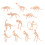 12Pcs Dinosaur Skeleton Model Kit For Sandbox And Archaeological Play 9