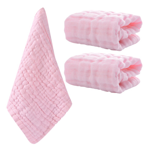 3Ud Toallitas De Rosa Para Bebé, Y 2
