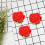 24 Gomma Da A Rosa Simulata Set Per 8