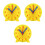 3Pcs Children Teaching Clock Analog Time Learning Tool For Preschool 9