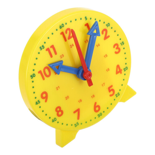 3Pcs Children Teaching Clock Analog Time Learning Tool For Preschool 2