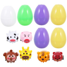1 Set Kinder Ostereier Spielzeug Cartoon Auto Ei Verpackungsbox