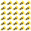 30 Unidades Mini Cones De Tráfego Brinquedo 1