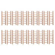 40 Pezzi Mini In Legno Per Decorazione Fai Da Te E Tavolo
