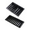 2Stk Table Chip Storage Tray Aus Strapazierfähigem Kunststoff Schwarz 1