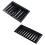 2Stk Table Chip Storage Tray Aus Strapazierfähigem Kunststoff Schwarz 6