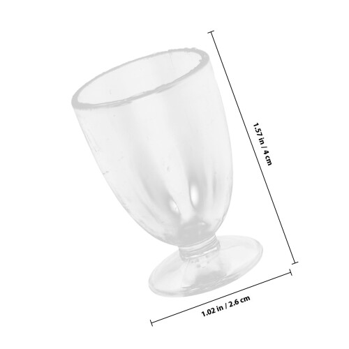 4 Set Mini Ice Cream Cup Model Photo Prop Diy 1