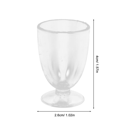 4 Set Mini Ice Cream Cup Model Photo Prop Diy 2