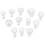 4 Set Mini Ice Cream Cup Model Photo Prop Diy 8