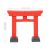 2Stk Resin Torii Tempel Für Landschaft 2