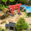 2Stk Resin Torii Tempel Für Landschaft 5