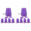 10 Pcs Clockwork Legged Robot Windup Toy Repair Fitting Accessories 4