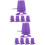 10 Pcs Clockwork Legged Robot Windup Toy Repair Fitting Accessories 9
