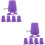 10 Pcs Clockwork Legged Robot Windup Toy Repair Fitting Accessories 8