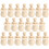 20 Pezzi Legno Non Finite Con Scatole Incastonabili 1