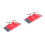 Mini Skateboard Hindernis Veelzijdig Plastic Onderdeel Ramp 4