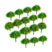20 Pezzi Per 1:100 Con Fiori Gialli