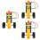3 Sets Food Robot Model DIY Science Technology Kit 8