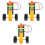 3 Sets Food Robot Model DIY Science Technology Kit 5