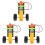 3 Sets Food Robot Model DIY Science Technology Kit 4