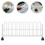 10Pcs Mini Traffic Fence Stand Table Tiny Simulation Safety Barricades 3